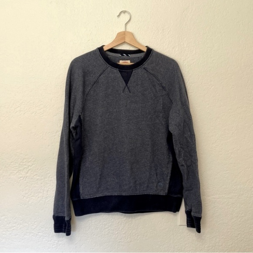 Brooks‎ Brothers Red Fleece Blue Pullover Sweater, Size M